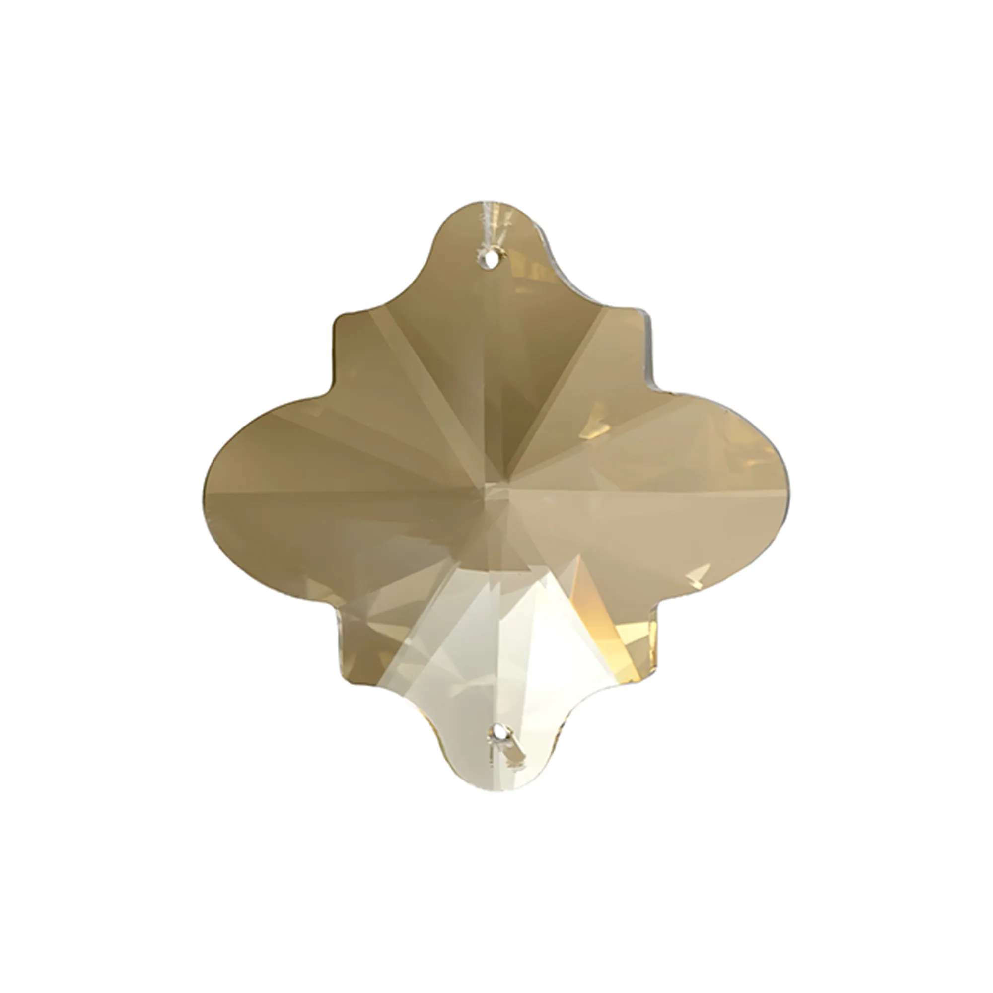 Crystal Rounded Star Without Ring 62mm C70075  Diyas Crystal Droplet